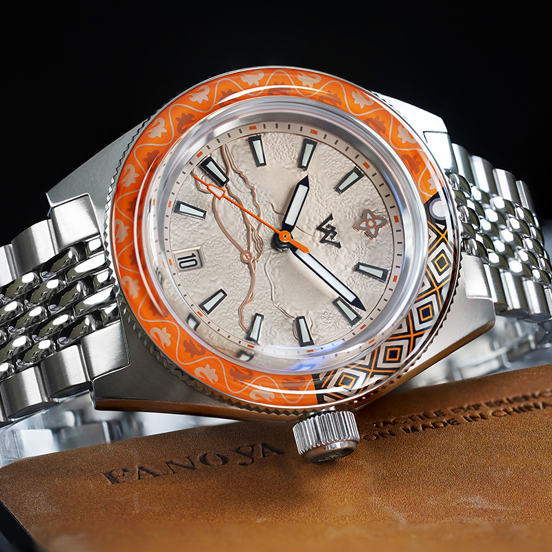 WM220 Dunhuang Series 41mm Dial NH35  Men's Automatic Mechanical Watch