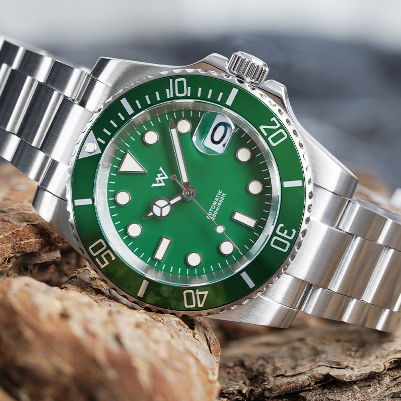 WM227 WM Watch Welly Merck 2025 New NH35 Men's Automatic Mechanical Watch NH35 Sapphire Glass AR Coated 200M Waterproof Watch