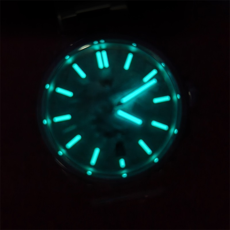 WM217 Natural Meteorite Stone 40mm Dial NH35 Men's Automatic Mechanical Watch