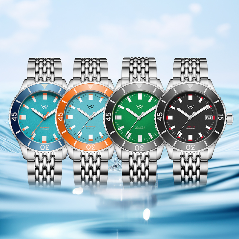 WM181 41mm NH35 Dive Watch Crystal Glass with AR Coating 20ATM 2025 new Men's Automatic Watch