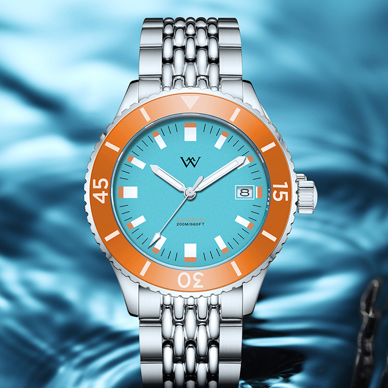 WM181 41mm NH35 Dive Watch Crystal Glass with AR Coating 20ATM 2025 new Men's Automatic Watch