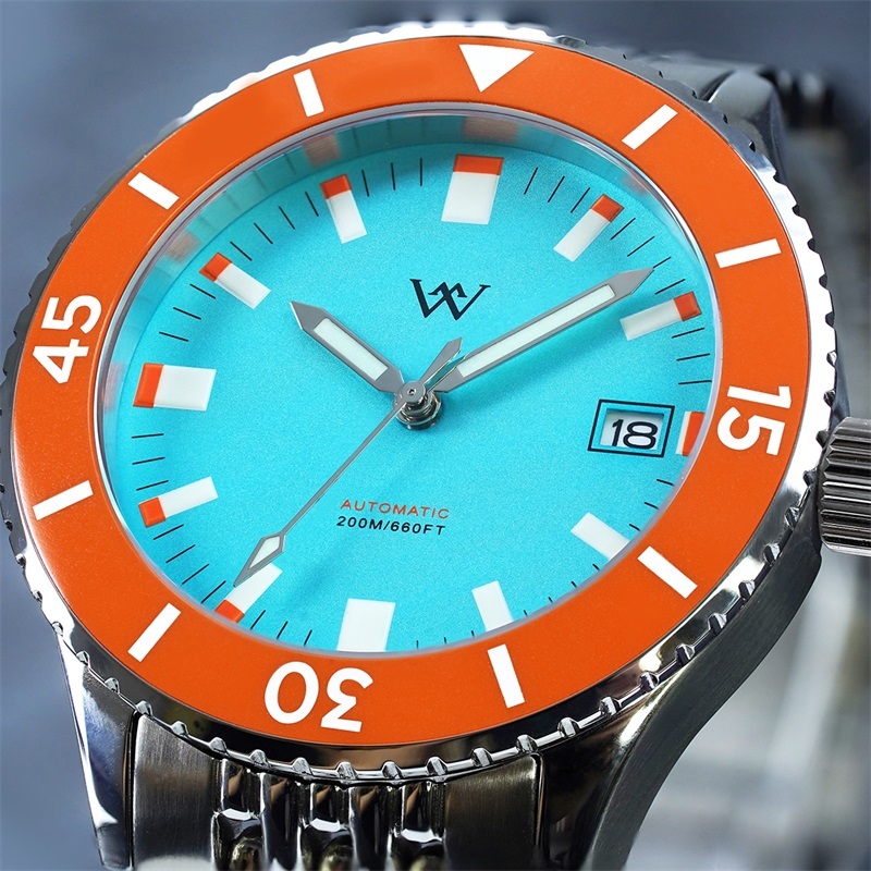 WM181 41mm NH35 Dive Watch Crystal Glass with AR Coating 20ATM 2025 new Men's Automatic Watch