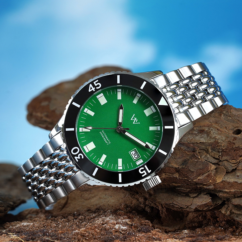 WM181 41mm NH35 Dive Watch Crystal Glass with AR Coating 20ATM 2025 new Men's Automatic Watch