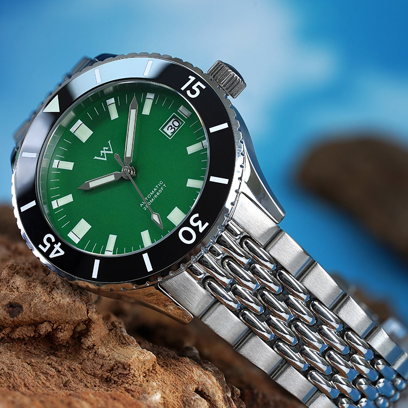 WM181 41mm NH35 Dive Watch Crystal Glass with AR Coating 20ATM 2025 new Men's Automatic Watch