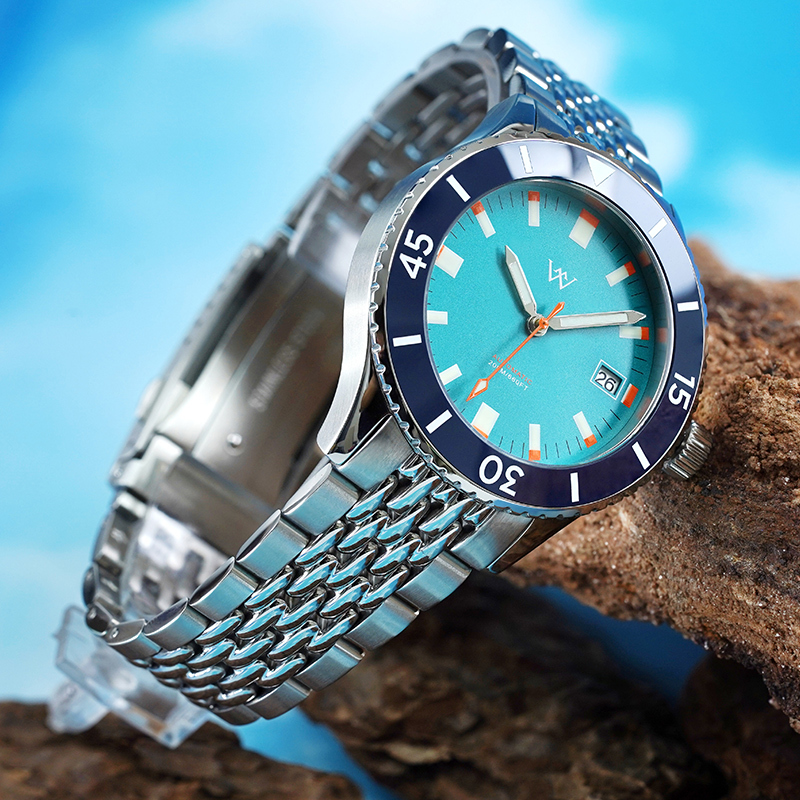 WM181 41mm NH35 Dive Watch Crystal Glass with AR Coating 20ATM 2025 new Men's Automatic Watch