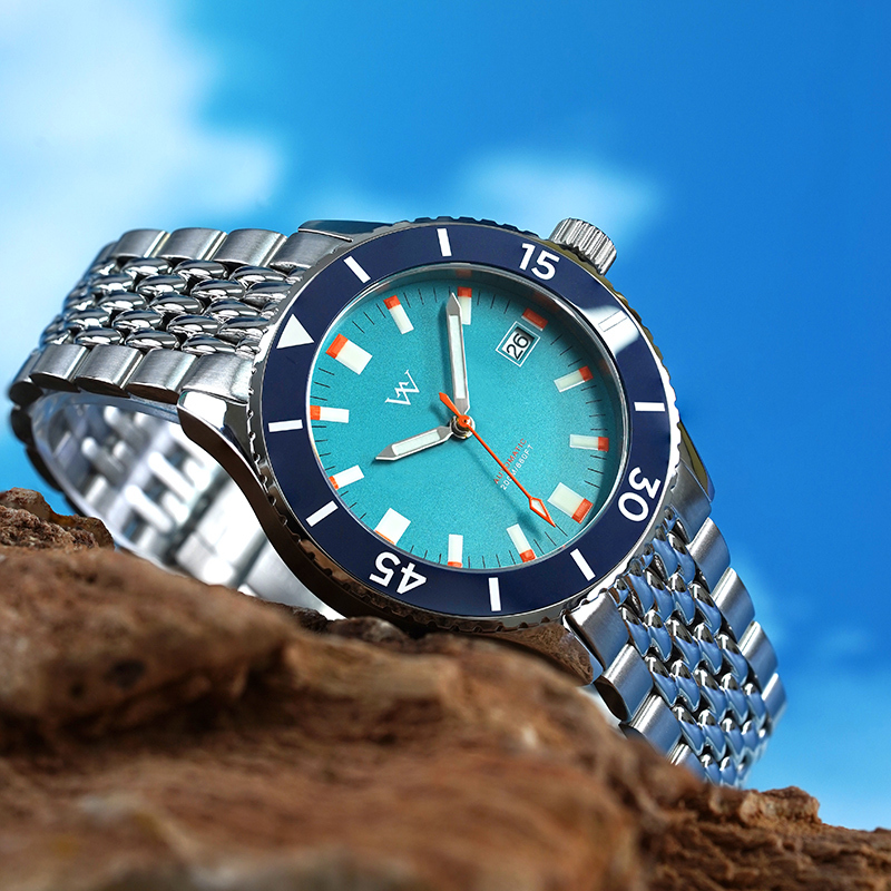 WM181 41mm NH35 Dive Watch Crystal Glass with AR Coating 20ATM 2025 new Men's Automatic Watch