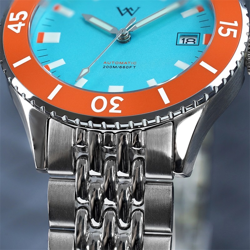 WM181 41mm NH35 Dive Watch Crystal Glass with AR Coating 20ATM 2025 new Men's Automatic Watch