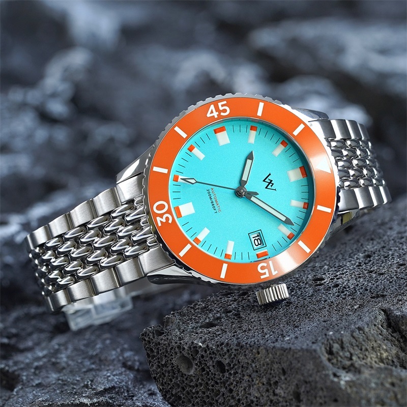 WM181 41mm NH35 Dive Watch Crystal Glass with AR Coating 20ATM 2025 new Men's Automatic Watch