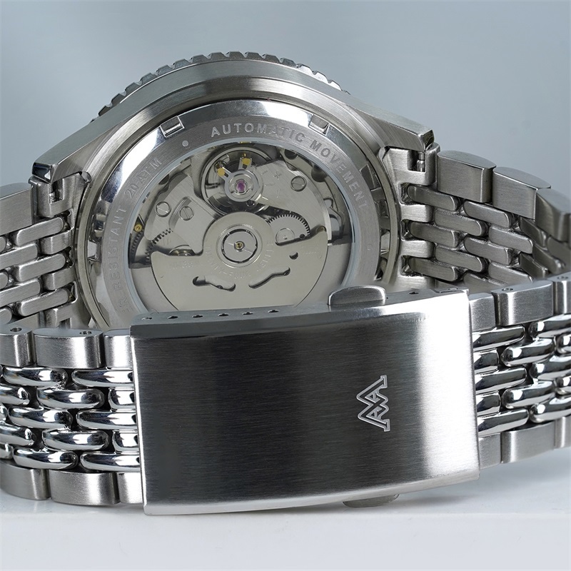 WM181 41mm NH35 Dive Watch Crystal Glass with AR Coating 20ATM 2025 new Men's Automatic Watch