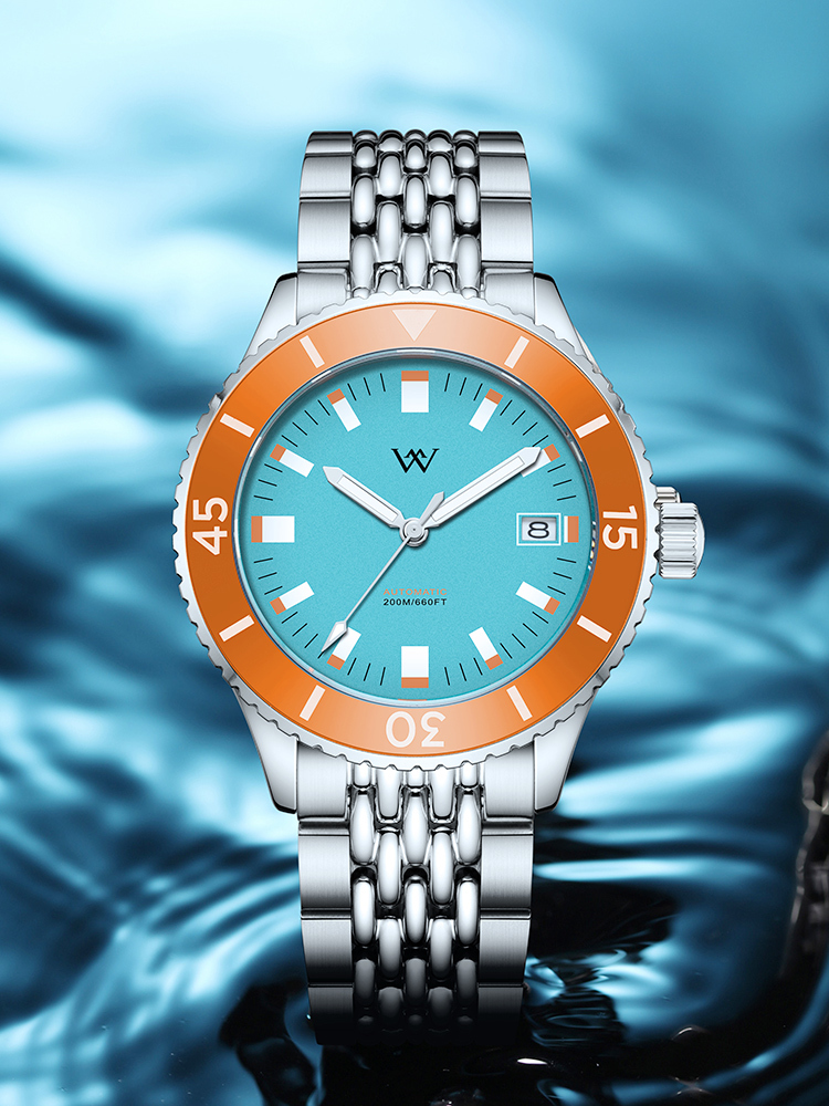 WM181 41mm NH35 Dive Watch Crystal Glass with AR Coating 20ATM 2025 new Men's Automatic Watch