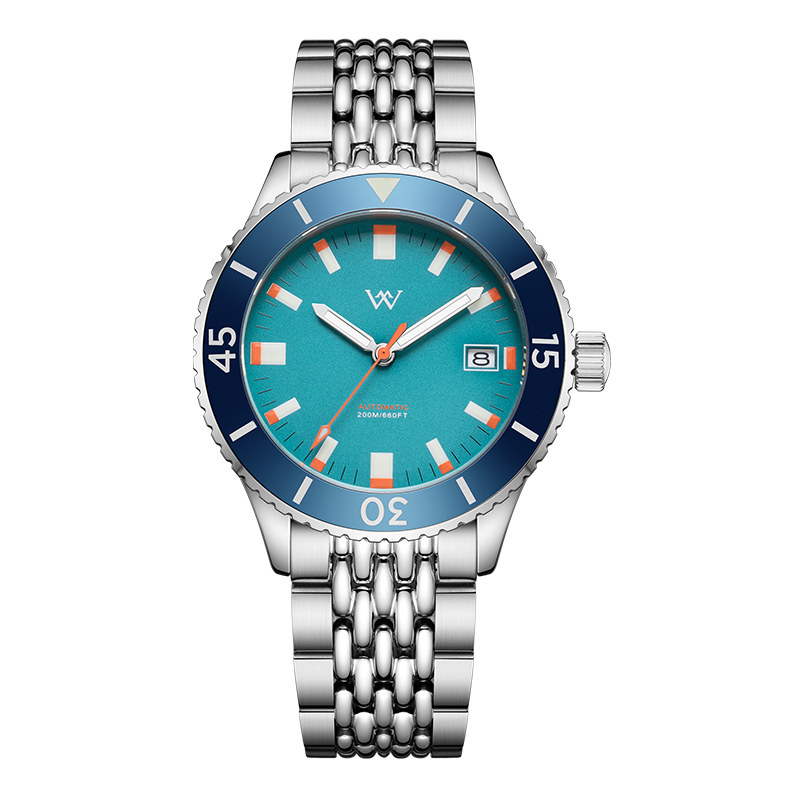 WM181 41mm NH35 Dive Watch Crystal Glass with AR Coating 20ATM