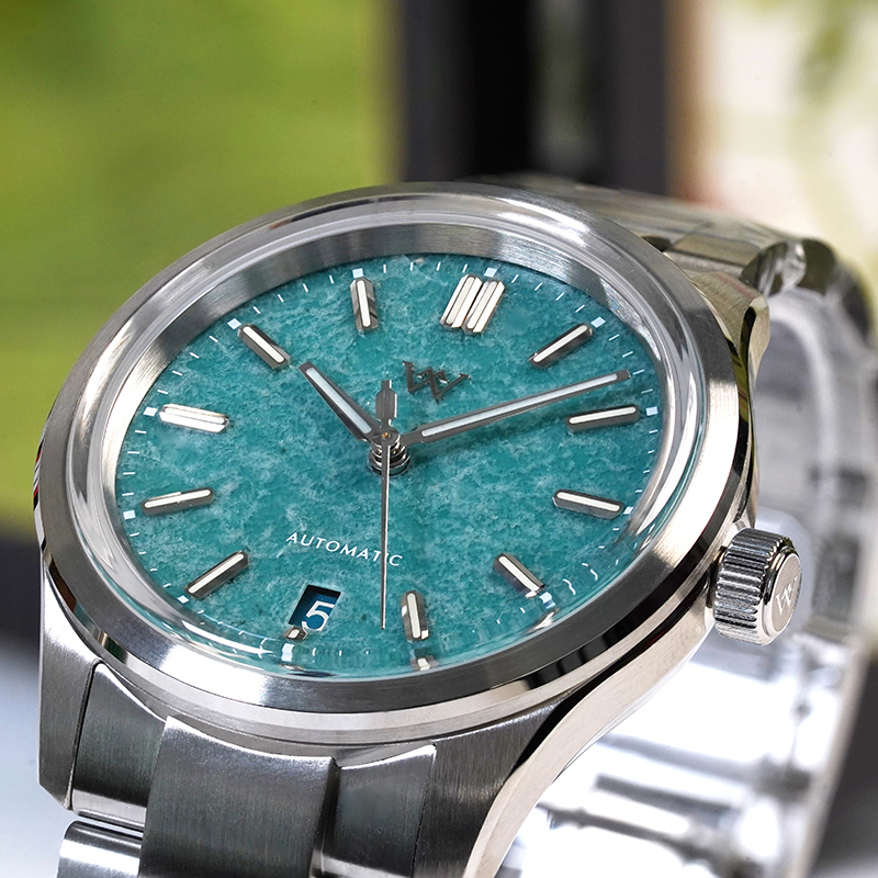 WM Watch Automatic Mechanical Watch Gemstone Series NH35 100M Water Resistant AR Coated Sapphire Welly Merck Man Watches WM225