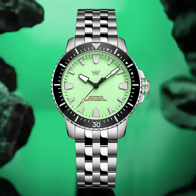 WM211 WM Watch Welly Merck 2025 New NH35 Men's Automatic Mechanical Watch 42mm Sapphire Glass AR Coated 200M Waterproof Watch