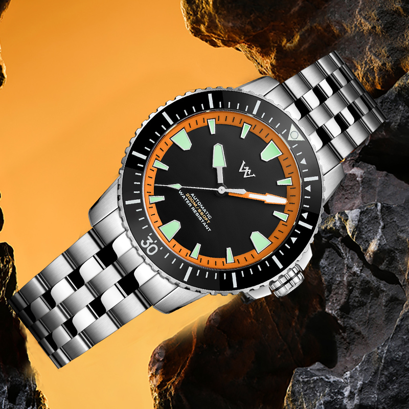 WM211 WM Watch Welly Merck 2025 New NH35 Men's Automatic Mechanical Watch 42mm Sapphire Glass AR Coated 200M Waterproof Watch