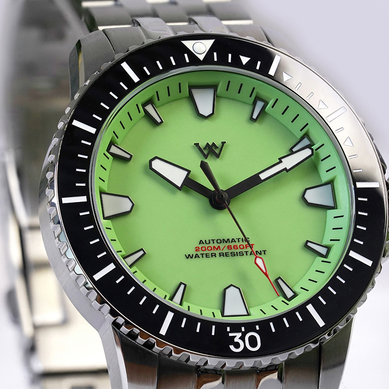 WM211 WM Watch Welly Merck 2025 New NH35 Men's Automatic Mechanical Watch 42mm Sapphire Glass AR Coated 200M Waterproof Watch