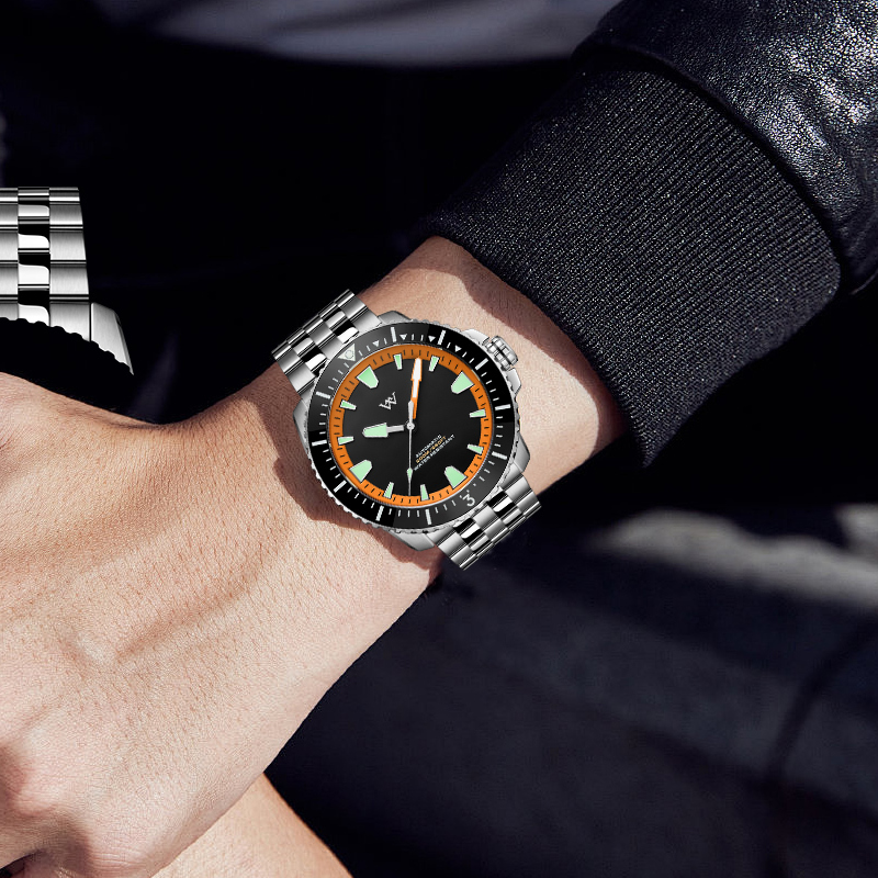 WM211 WM Watch Welly Merck 2025 New NH35 Men's Automatic Mechanical Watch 42mm Sapphire Glass AR Coated 200M Waterproof Watch