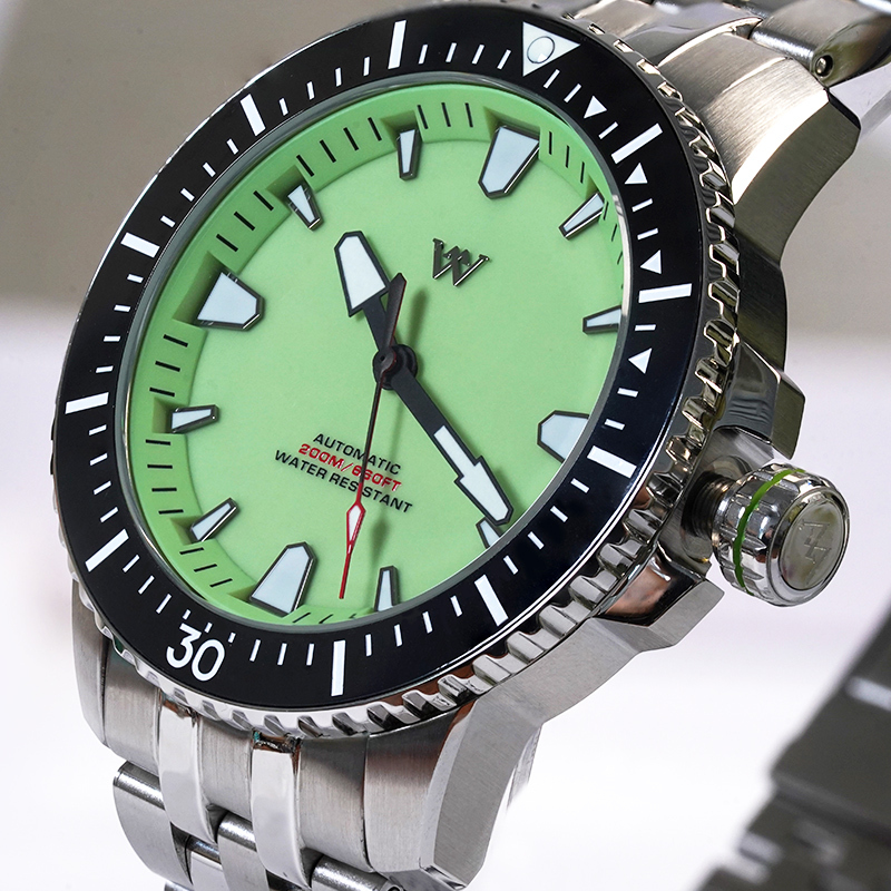 WM211 WM Watch Welly Merck 2025 New NH35 Men's Automatic Mechanical Watch 42mm Sapphire Glass AR Coated 200M Waterproof Watch