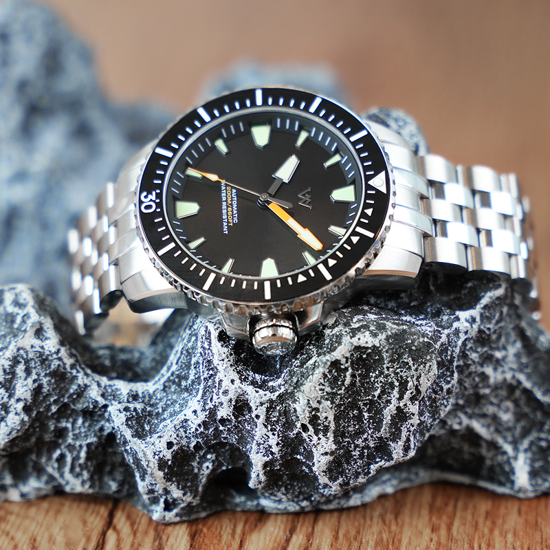 WM211 WM Watch Welly Merck 2025 New NH35 Men's Automatic Mechanical Watch 42mm Sapphire Glass AR Coated 200M Waterproof Watch