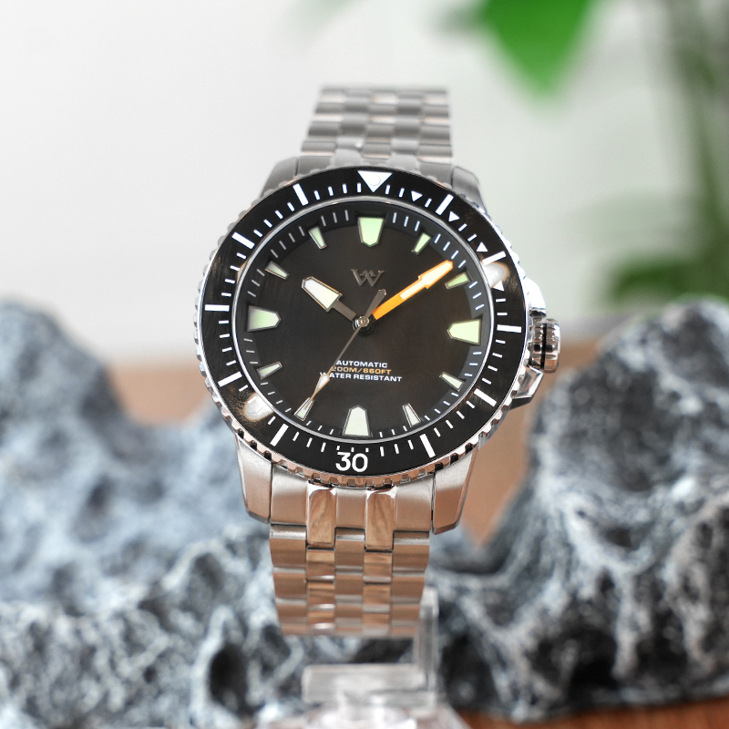 WM211 WM Watch Welly Merck 2025 New NH35 Men's Automatic Mechanical Watch 42mm Sapphire Glass AR Coated 200M Waterproof Watch