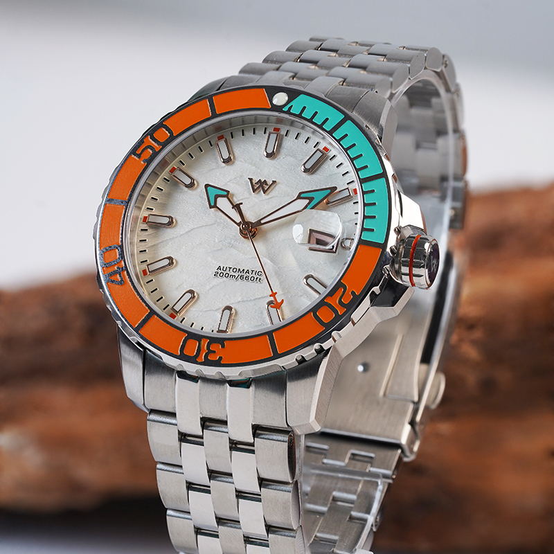 WM206 WM Watch Welly Merck 2026 New NH35 Men's Automatic Mechanical Watch 42mm Sapphire Glass AR Coated 200M Waterproof Watch