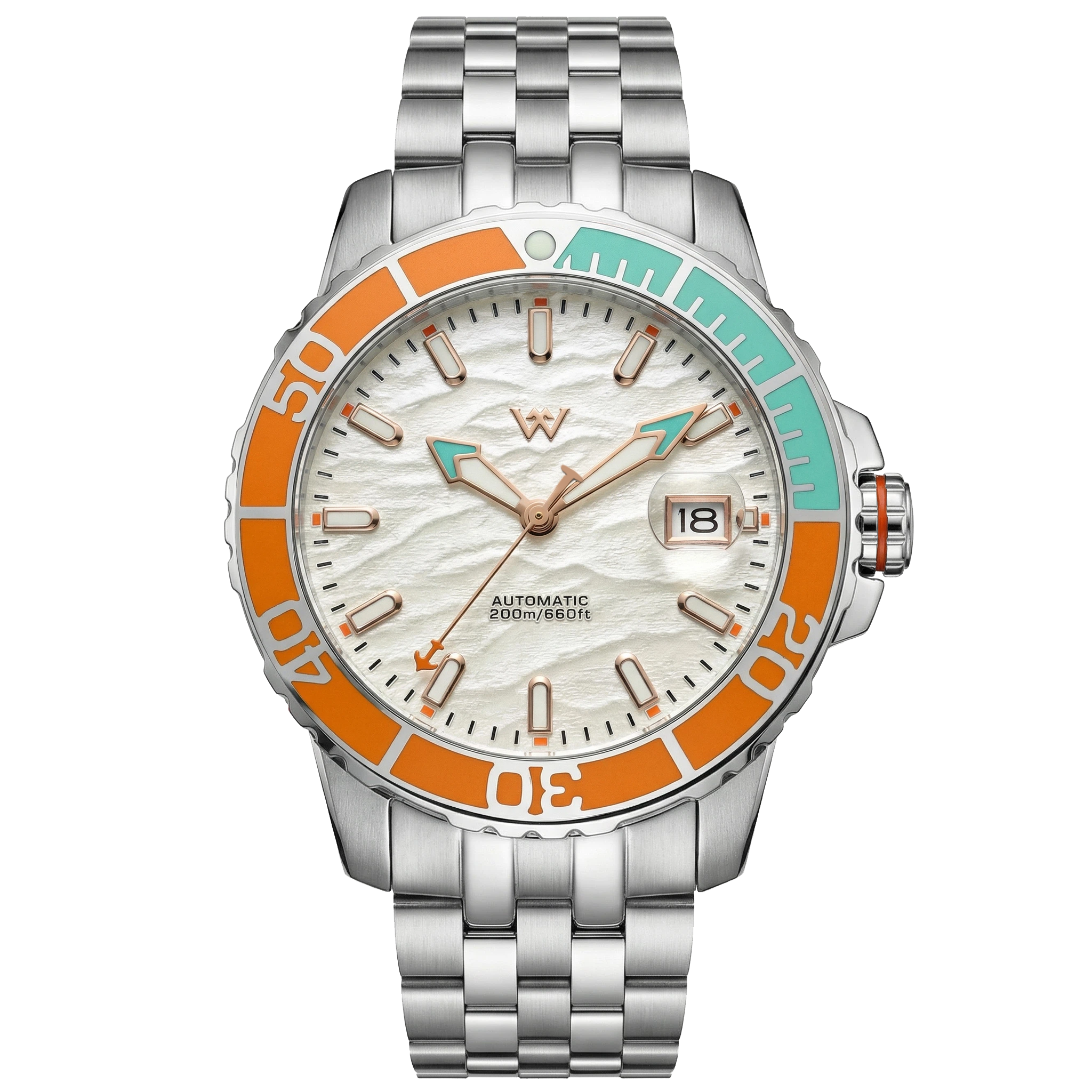 WM206 WM Watch Welly Merck 2026 New NH35 Men's Automatic Mechanical Watch 42mm Sapphire Glass AR Coated 200M Waterproof Watch