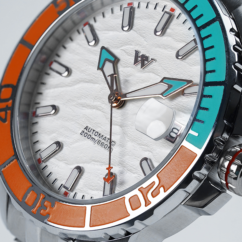 WM206 WM Watch Welly Merck 2026 New NH35 Men's Automatic Mechanical Watch 42mm Sapphire Glass AR Coated 200M Waterproof Watch