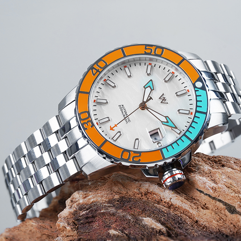 WM206 WM Watch Welly Merck 2026 New NH35 Men's Automatic Mechanical Watch 42mm Sapphire Glass AR Coated 200M Waterproof Watch