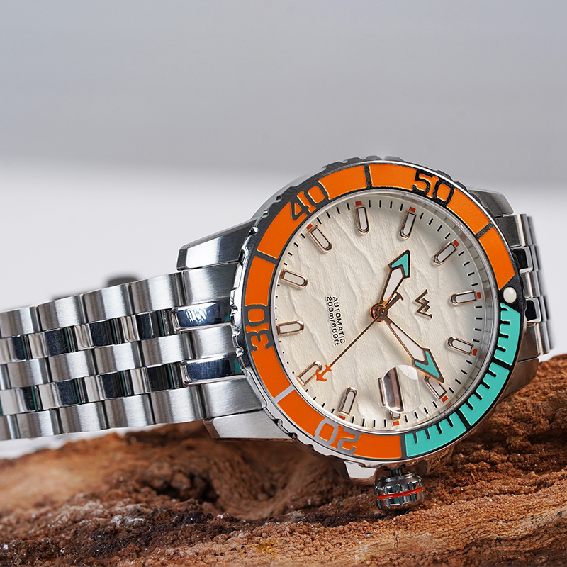 WM206 WM Watch Welly Merck 2026 New NH35 Men's Automatic Mechanical Watch 42mm Sapphire Glass AR Coated 200M Waterproof Watch