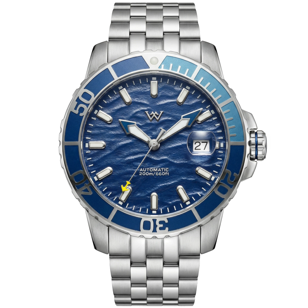 WM206 WM Watch Welly Merck 2026 New NH35 Men's Automatic Mechanical Watch 42mm Sapphire Glass AR Coated 200M Waterproof Watch