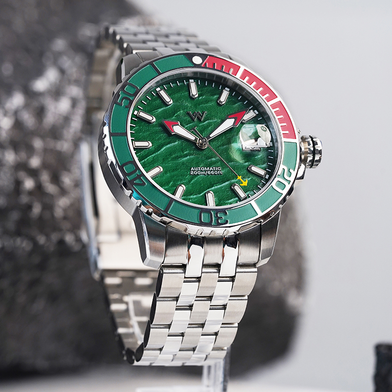 WM206 WM Watch Welly Merck 2026 New NH35 Men's Automatic Mechanical Watch 42mm Sapphire Glass AR Coated 200M Waterproof Watch