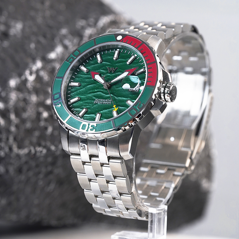 WM206 WM Watch Welly Merck 2026 New NH35 Men's Automatic Mechanical Watch 42mm Sapphire Glass AR Coated 200M Waterproof Watch