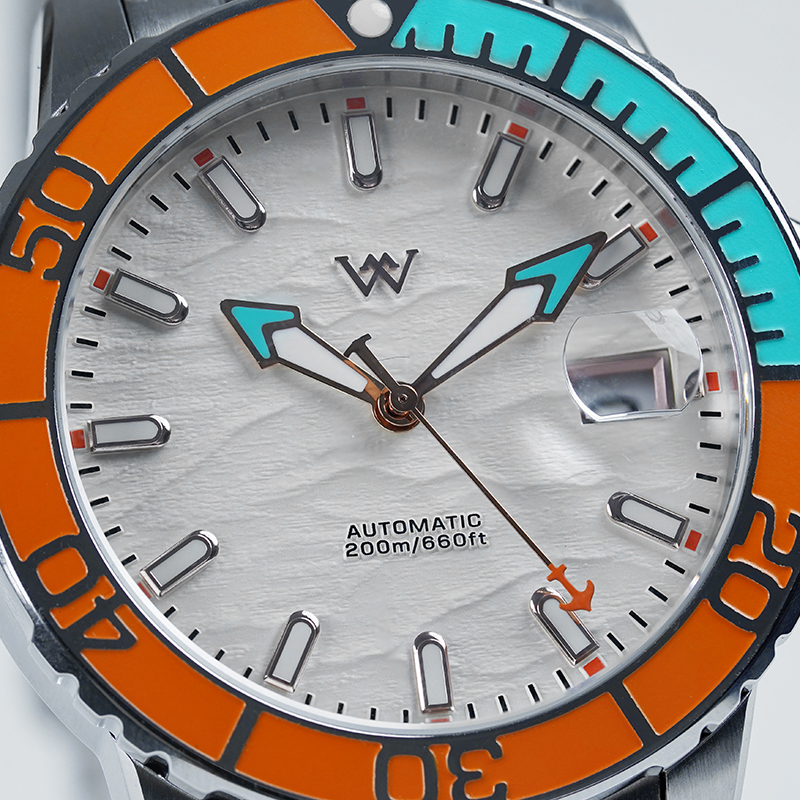 WM206 WM Watch Welly Merck 2026 New NH35 Men's Automatic Mechanical Watch 42mm Sapphire Glass AR Coated 200M Waterproof Watch