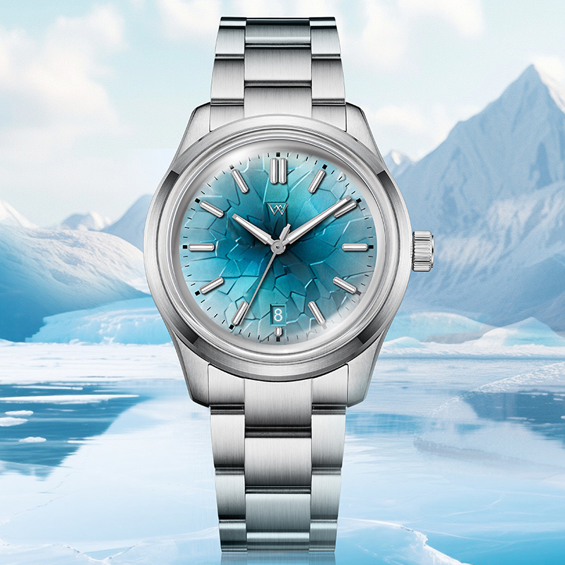 WM226 WM Watch Welly Merck 2025 New NH35 Men's Automatic Mechanical Watch 39mm Sapphire Glass AR Coated 100M Waterproof Watch