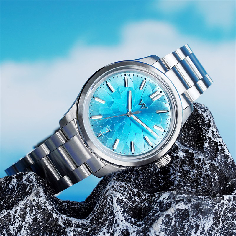 WM226 WM Watch Welly Merck 2025 New NH35 Men's Automatic Mechanical Watch 39mm Sapphire Glass AR Coated 100M Waterproof Watch