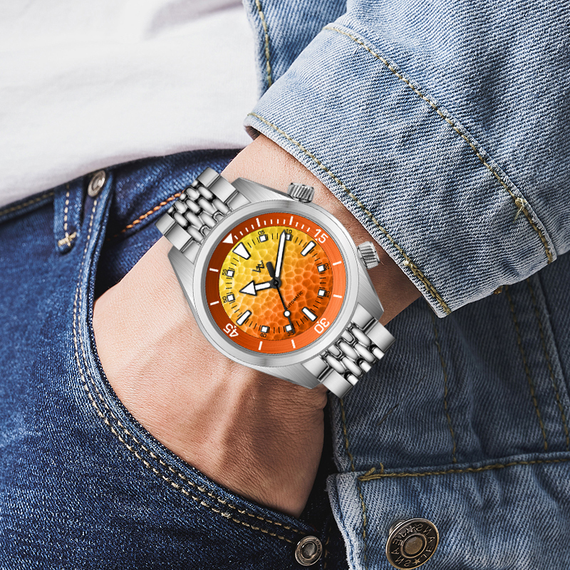WM206 WM Watch Welly Merck 2026 New NH35 Men's Automatic Mechanical Watch 42mm Sapphire Glass AR Coated 200M Waterproof Watch