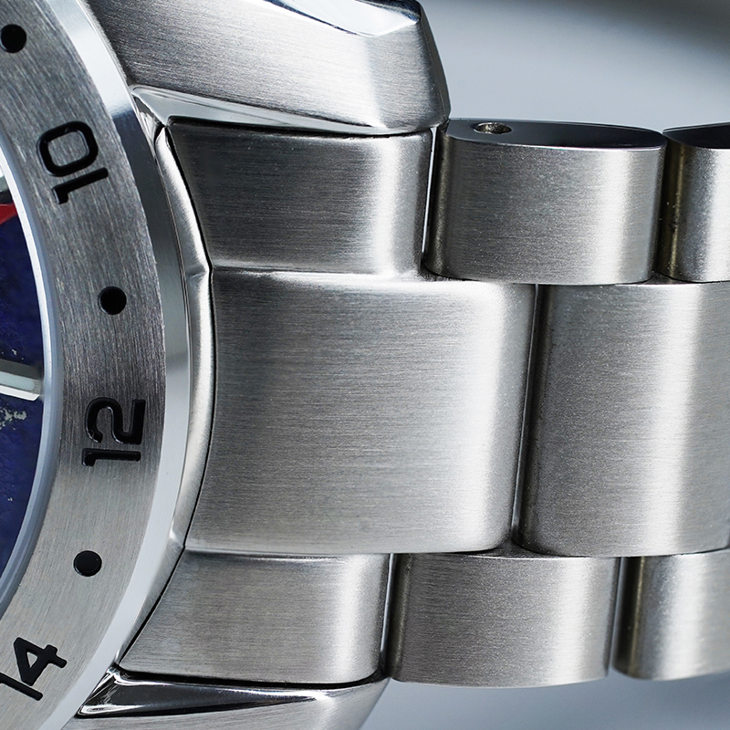 WM223 Watch 40.5mm Natural Lapis Lazuli/Blue Sandstone Dials 2565 Sapphire Crystal Glass with AR Coating Men's Automatic Watch