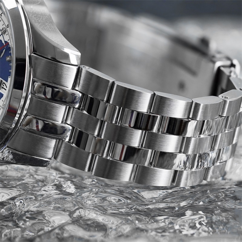 WM221 WM Watch Welly Merck Automatic Mechanical Men Watches NH35 Sapphire  Original 100M Water Resistant Watch Man