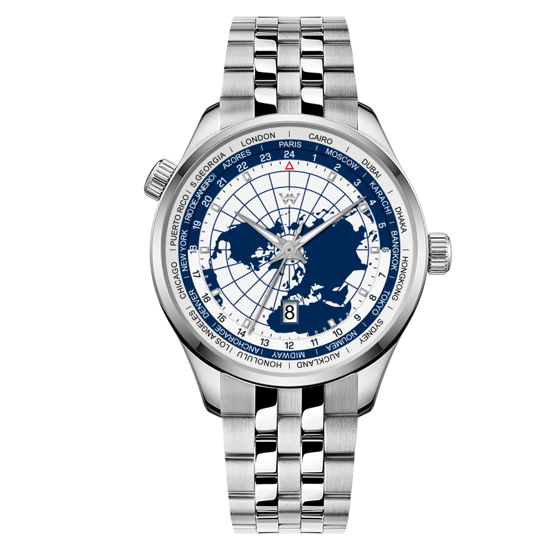 WM221 WM Watch Welly Merck Automatic Mechanical Men Watches NH35 Sapphire  Original 100M Water Resistant Watch Man