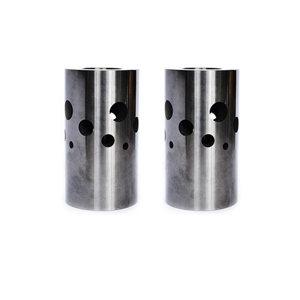 Tungsten carbide flow cages for valve parts in oil and gas industry