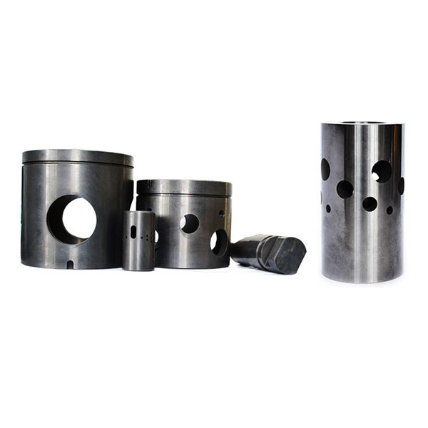Tungsten carbide flow cages for valve parts in oil and gas industry