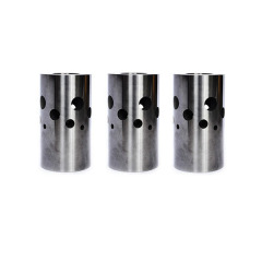 Tungsten carbide flow cages for valve parts in oil and gas industry
