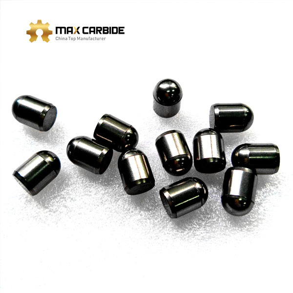 Tungsten cemented carbide buttons tips for rock button bits
