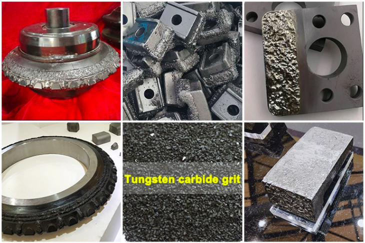 tungsten carbide grit for hardfacing