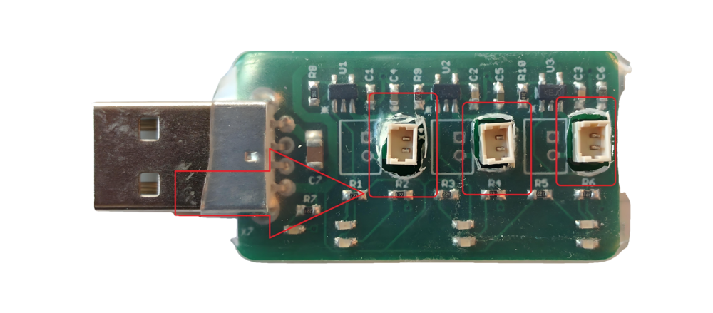 PCBA in heatshrink tube