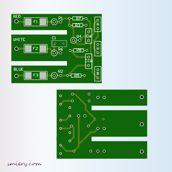 Low density circuit -up to 4 layers-Free assemblies