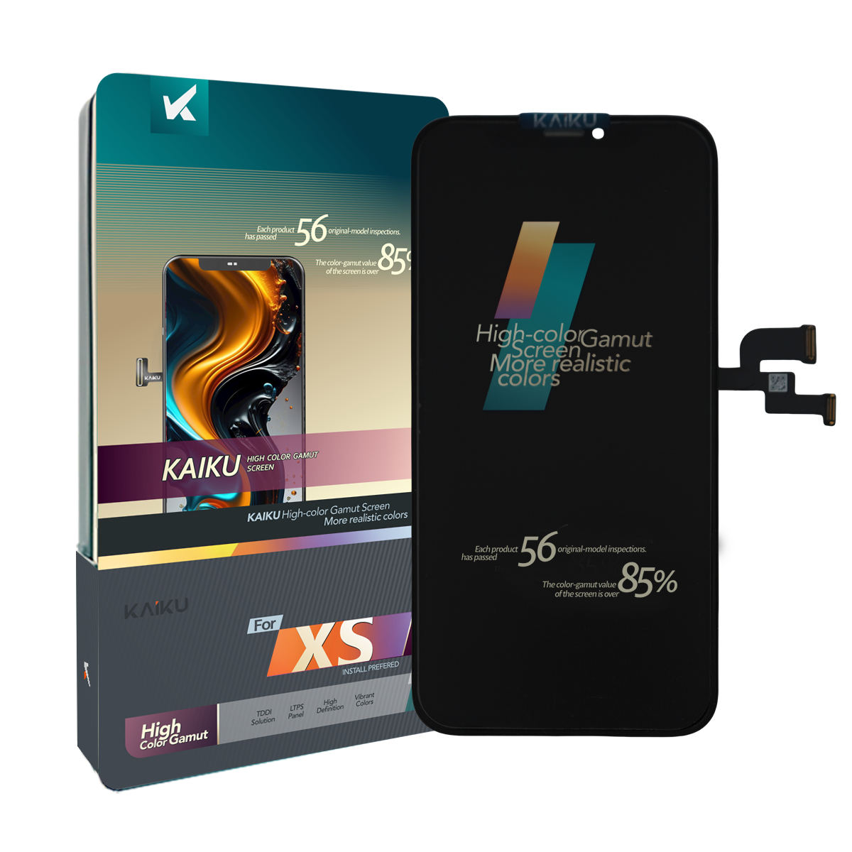 KAIKU IP-XS High color gamut