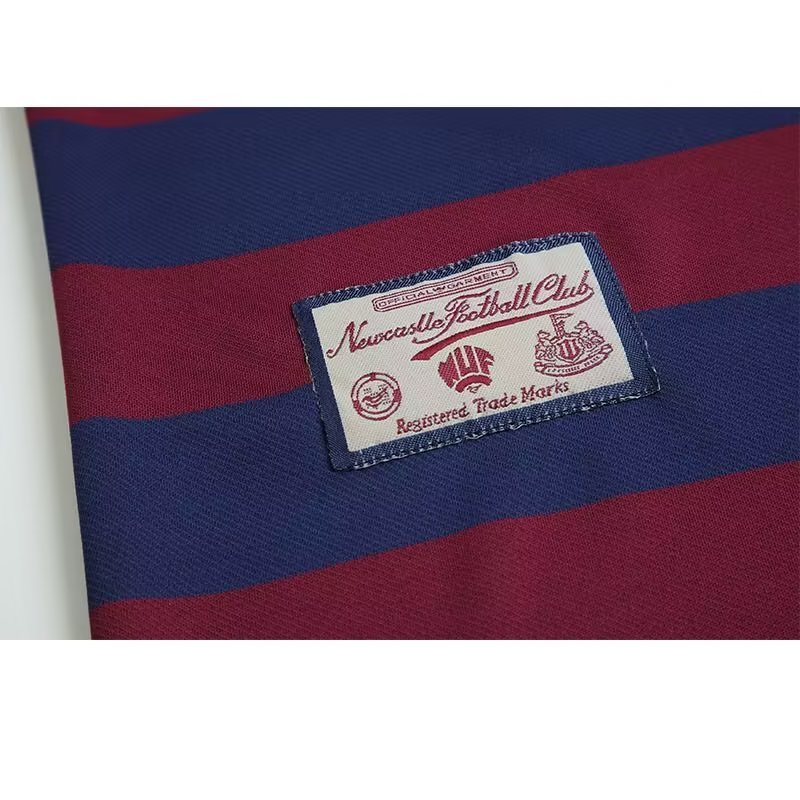 Newcastle Retro Jersey Long Sleeve Away 1995/96