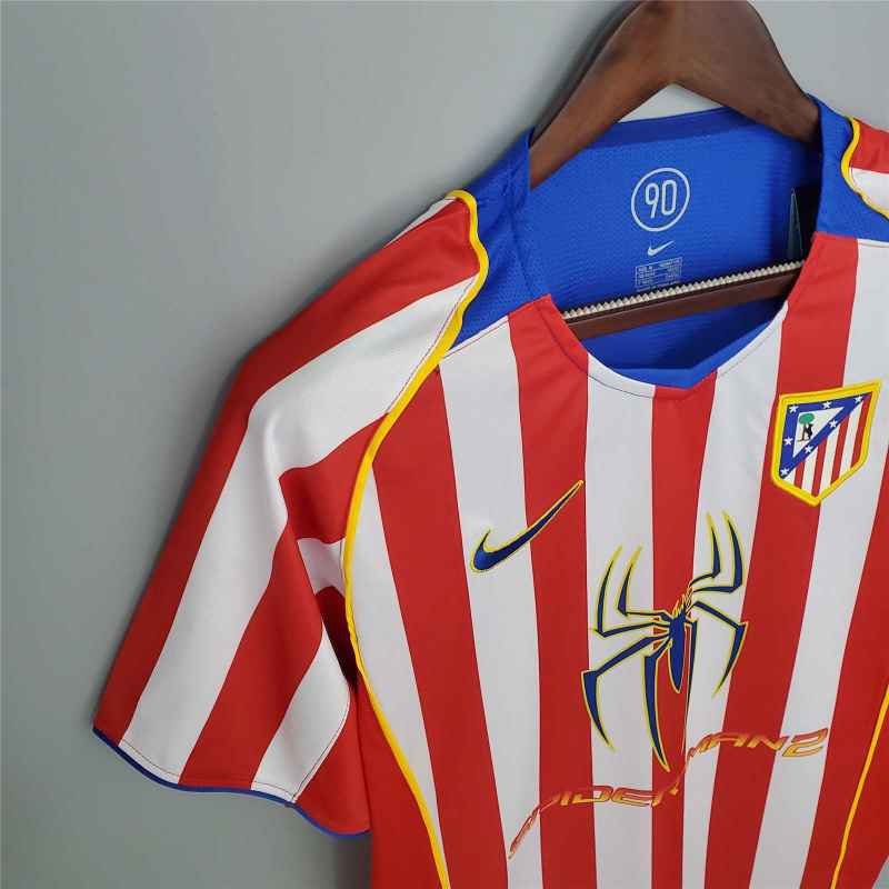 Atletico Madrid Retro Jersey Home 2004/05