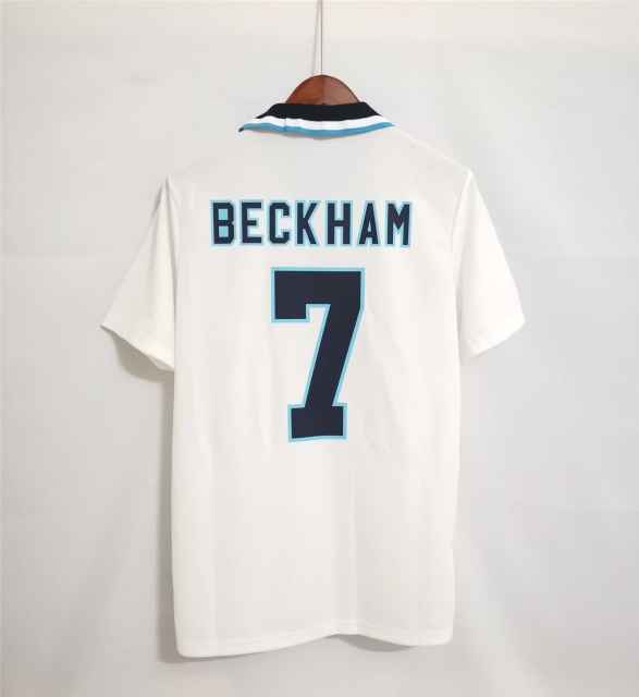 England Retro Jersey Home Replica Euro Cup 1996