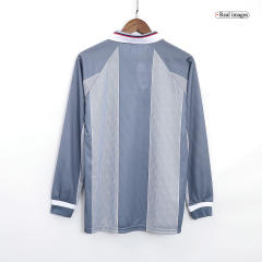 England Retro Away Long Sleeve Jersey Replica Euro Cup 1996